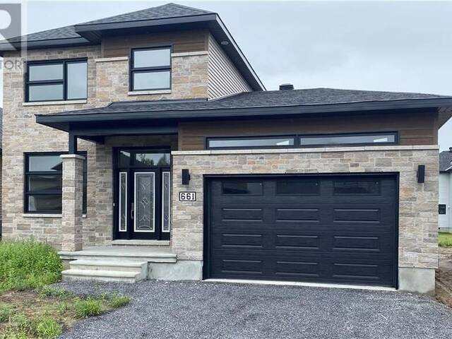 661 CONSERVATION STREET Casselman Ontario, K0A 1M0