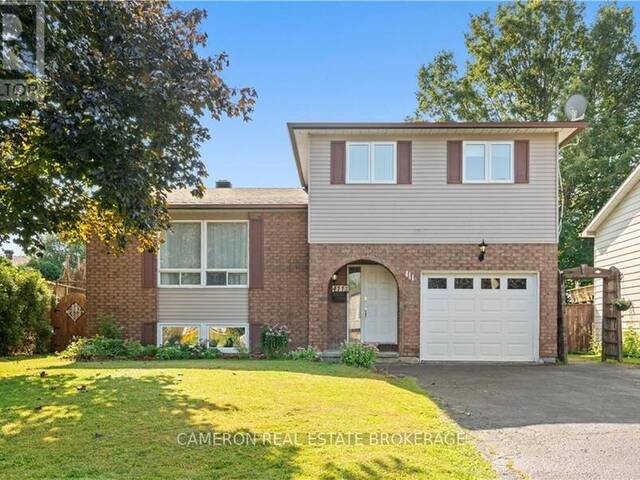 411 MEADOWVALE CRESCENT Cornwall Ontario, K6J 5M7