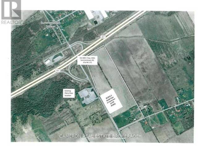 N/A SUMMERSTOWN ROAD South Glengarry Ontario, K0C 2E0