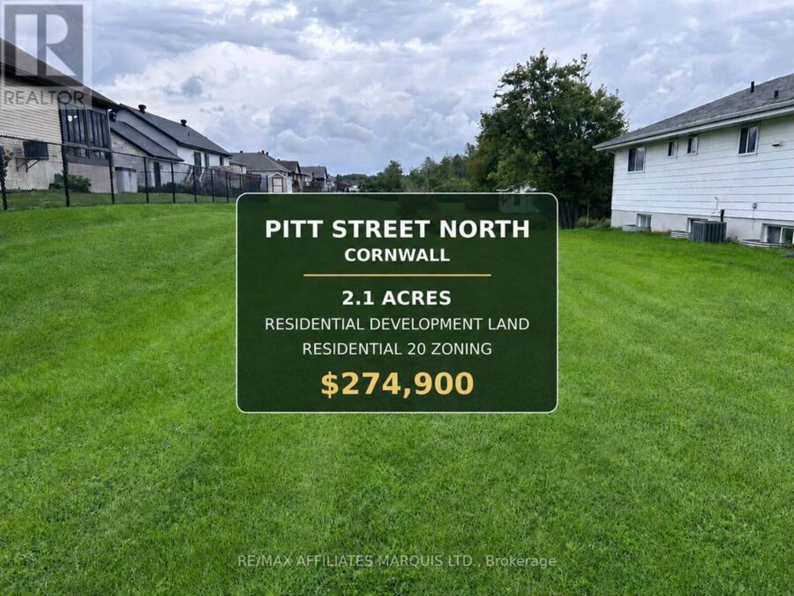 LOT PITT STREET, Cornwall, Ontario K6K 1A4