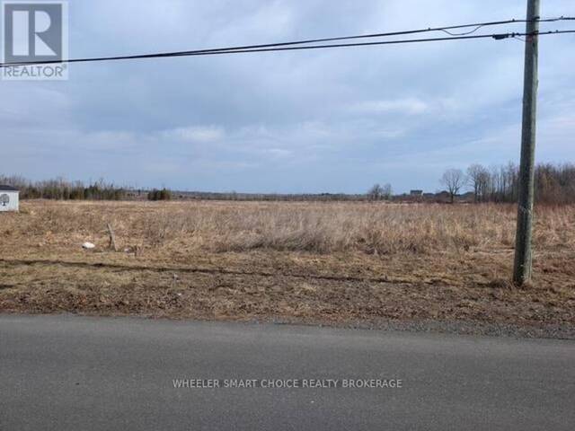 00 MILLE ROCHES ROAD E Long Sault Ontario, K0C 1P0 - Vacant Land For Sale