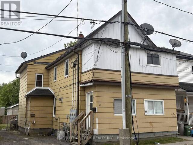 47 LENNOX STREET Cornwall Ontario, K6H 1H2 - Multi-family Home For Sale