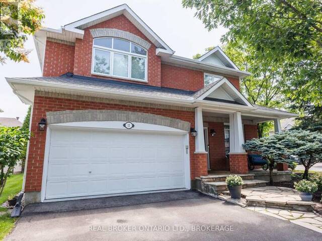11 REDBRIDGE CRESCENT Ottawa Ontario, K2J 4Y7 - 4 Bedrooms Home For Sale