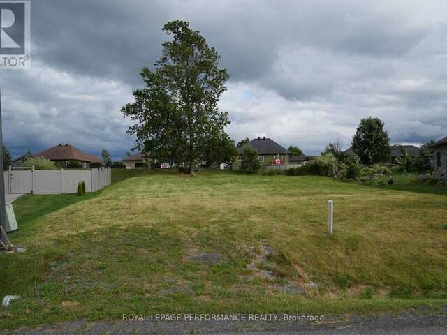 13 MATTHEW KIERAN CRESCENT Long Sault Ontario, K0C 1P0 - Vacant Land For Sale