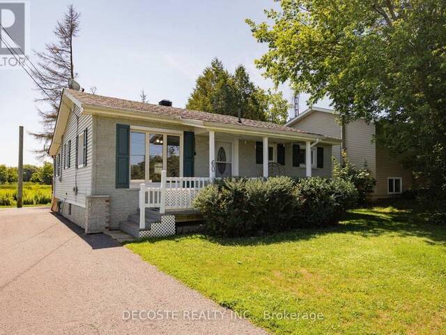 60 ST JAMES STREET Alexandria Ontario, K0C 1A0 - 2 Bedrooms Home For Sale