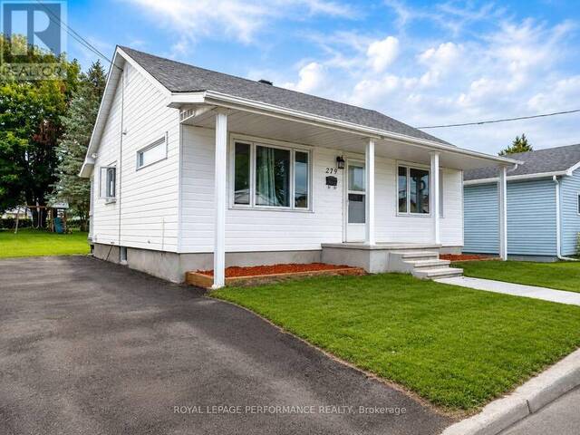 279 CATHERINE STREET Hawkesbury Ontario, K6A 1Z7 - 2 Bedrooms Home For Sale