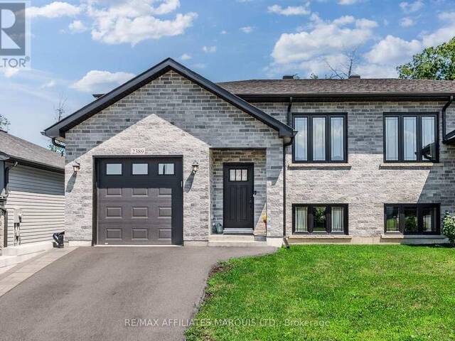 2389 WATSON CRESCENT Cornwall Ontario, K6H 0H8 - 3 Bedrooms Home For Sale